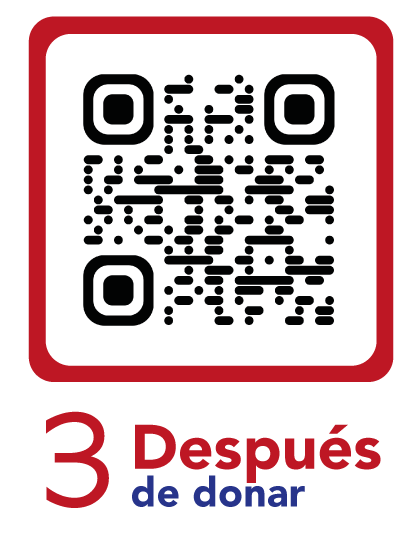 Código QR 3: Después de donar