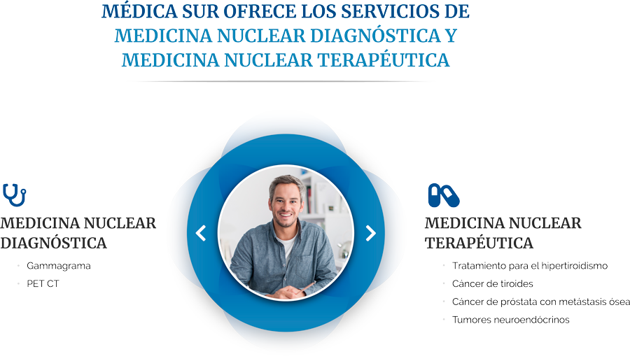 El Departamento de Medicina Nuclear e Imagen Molecular de Médica Sur ofrece servicios diagnósticos y terapéuticos
